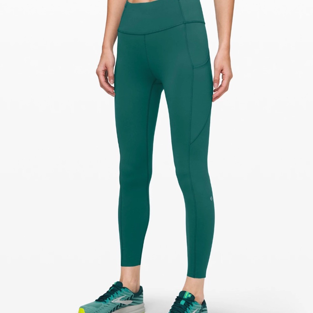 Lululemon Fast and Free Leggings - Size 0 - Laguna